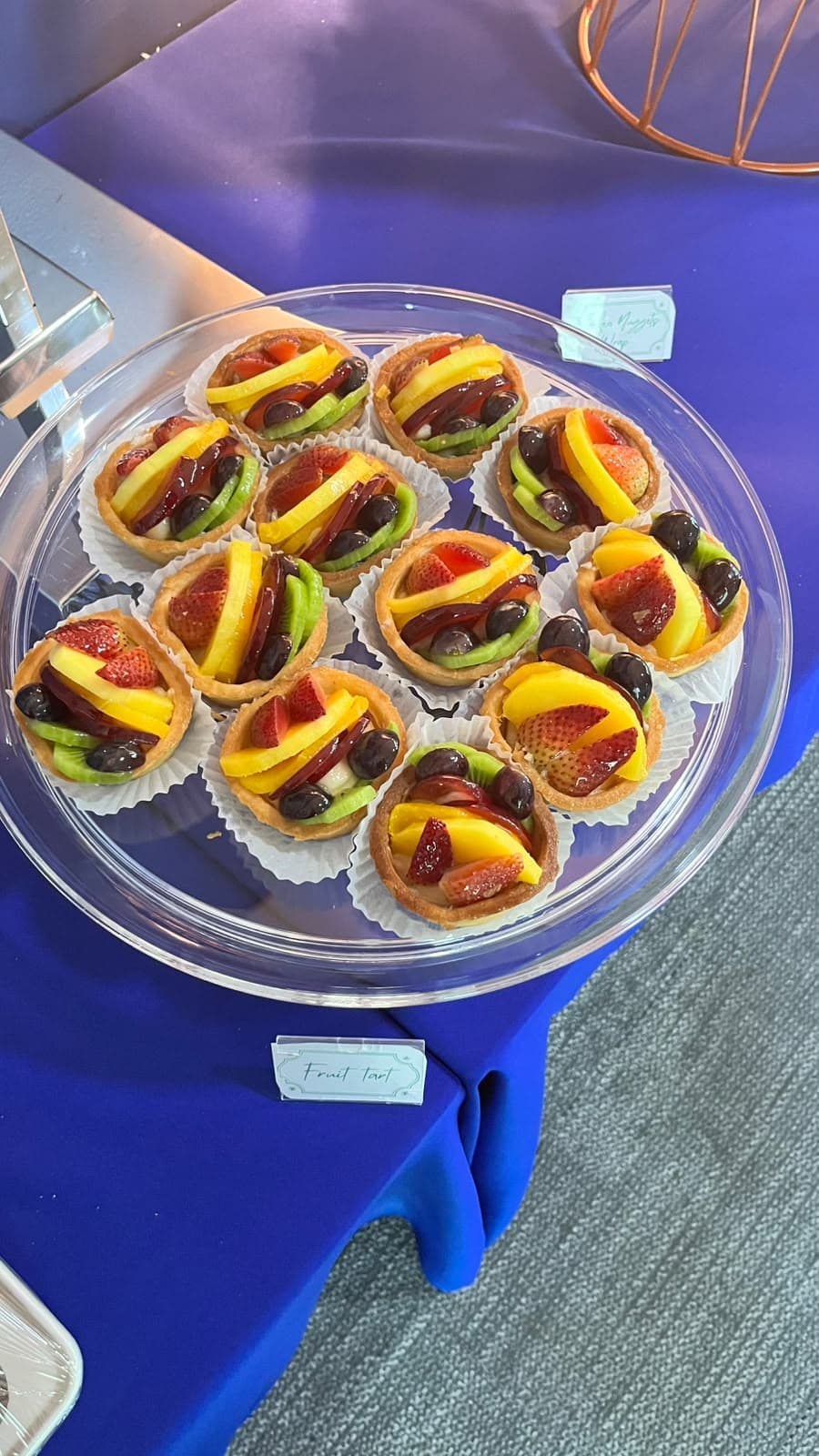 Desserts from Tea Social Cafe catering