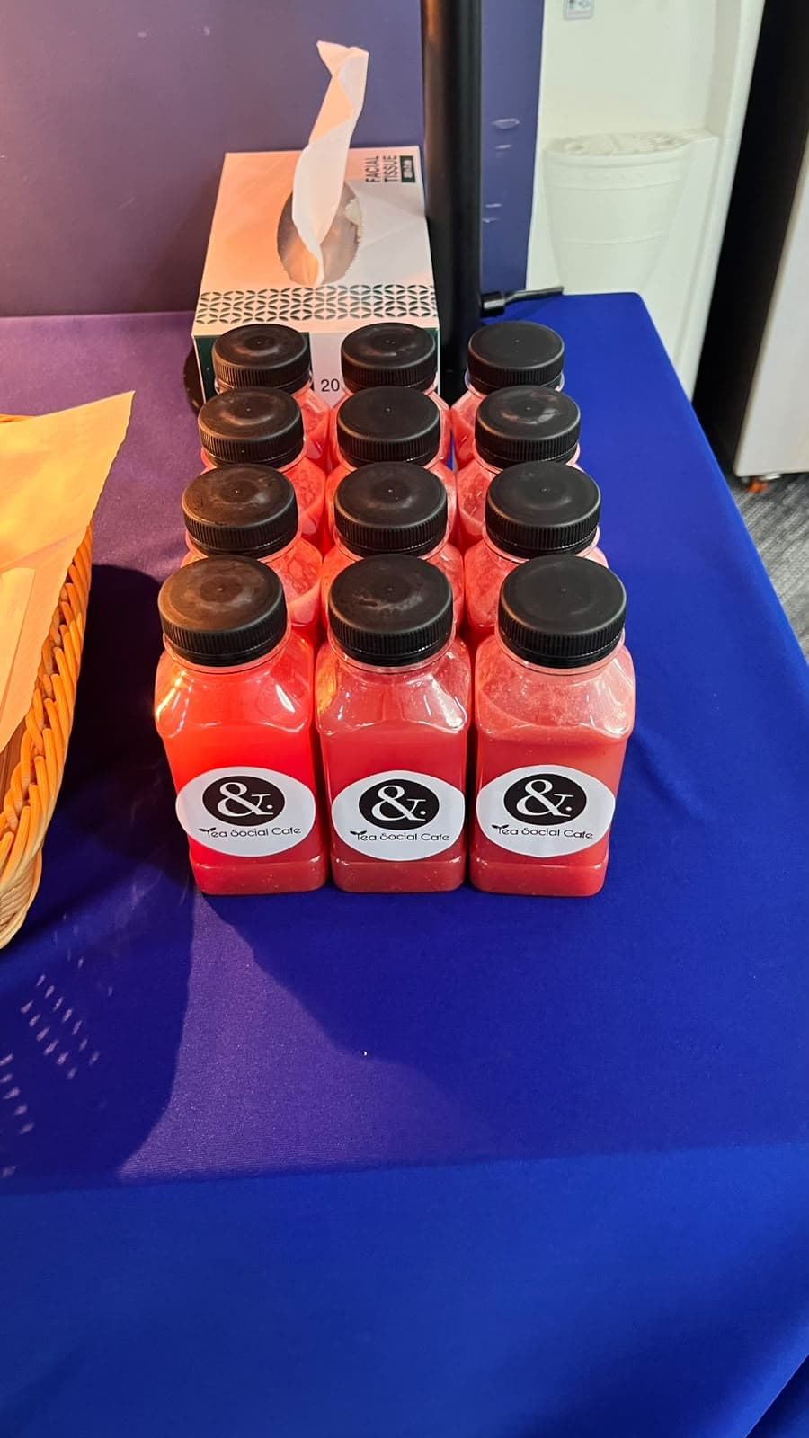 Juices & Drinks from Tea Social Cafe catering
