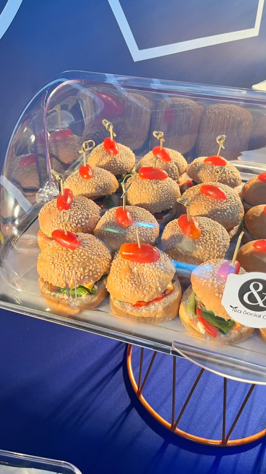 Savoury Bites from Tea Social Cafe catering